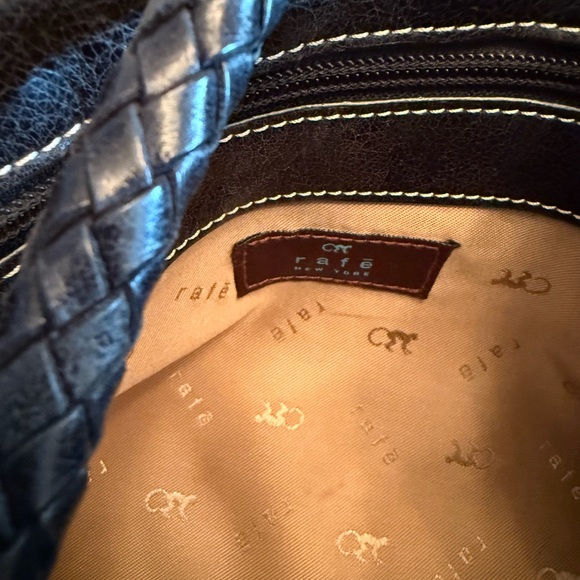 Rafe New York Black Woven Leather - Picture 4 of 4